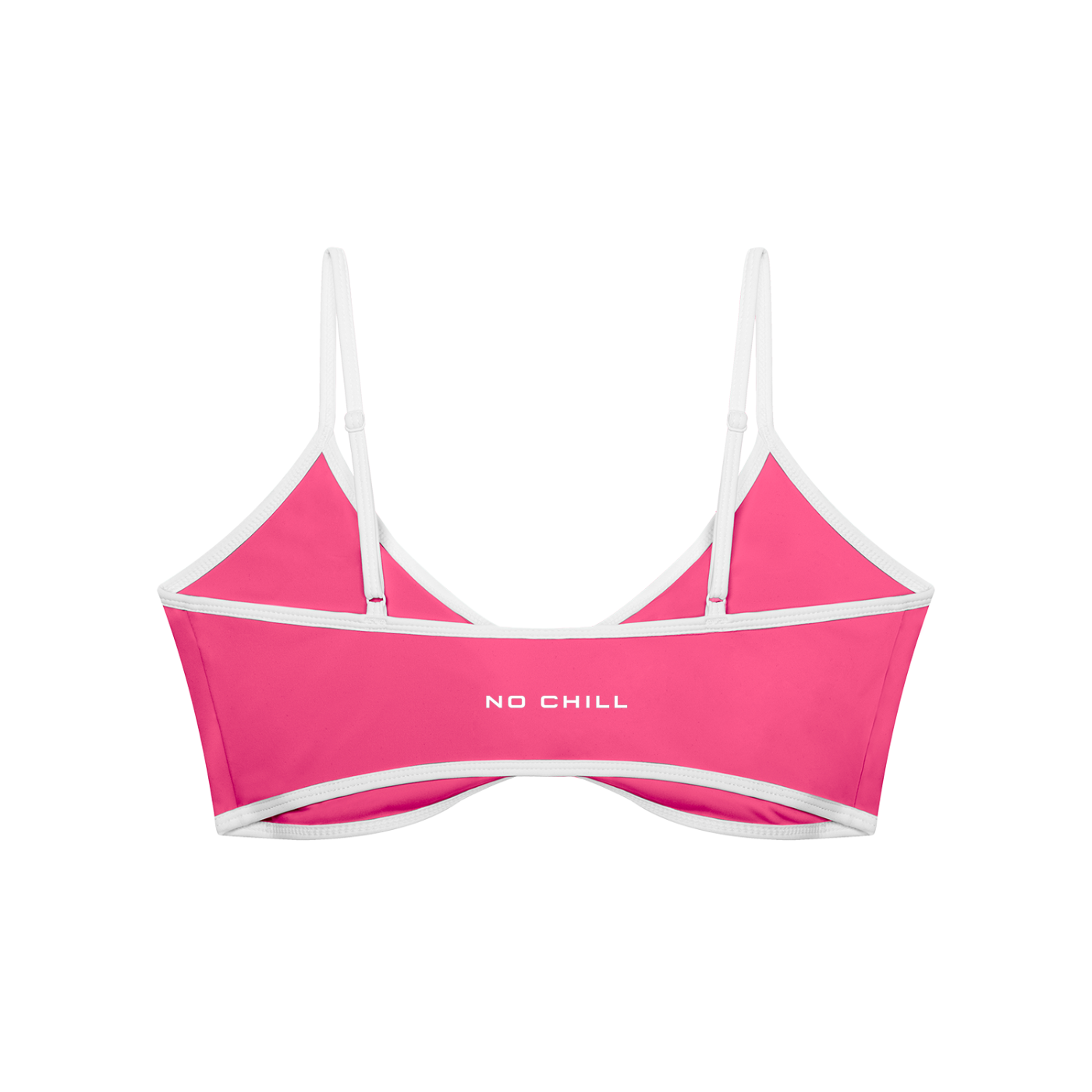 No Chill Women’s Ruched V-Neck Sports Bra