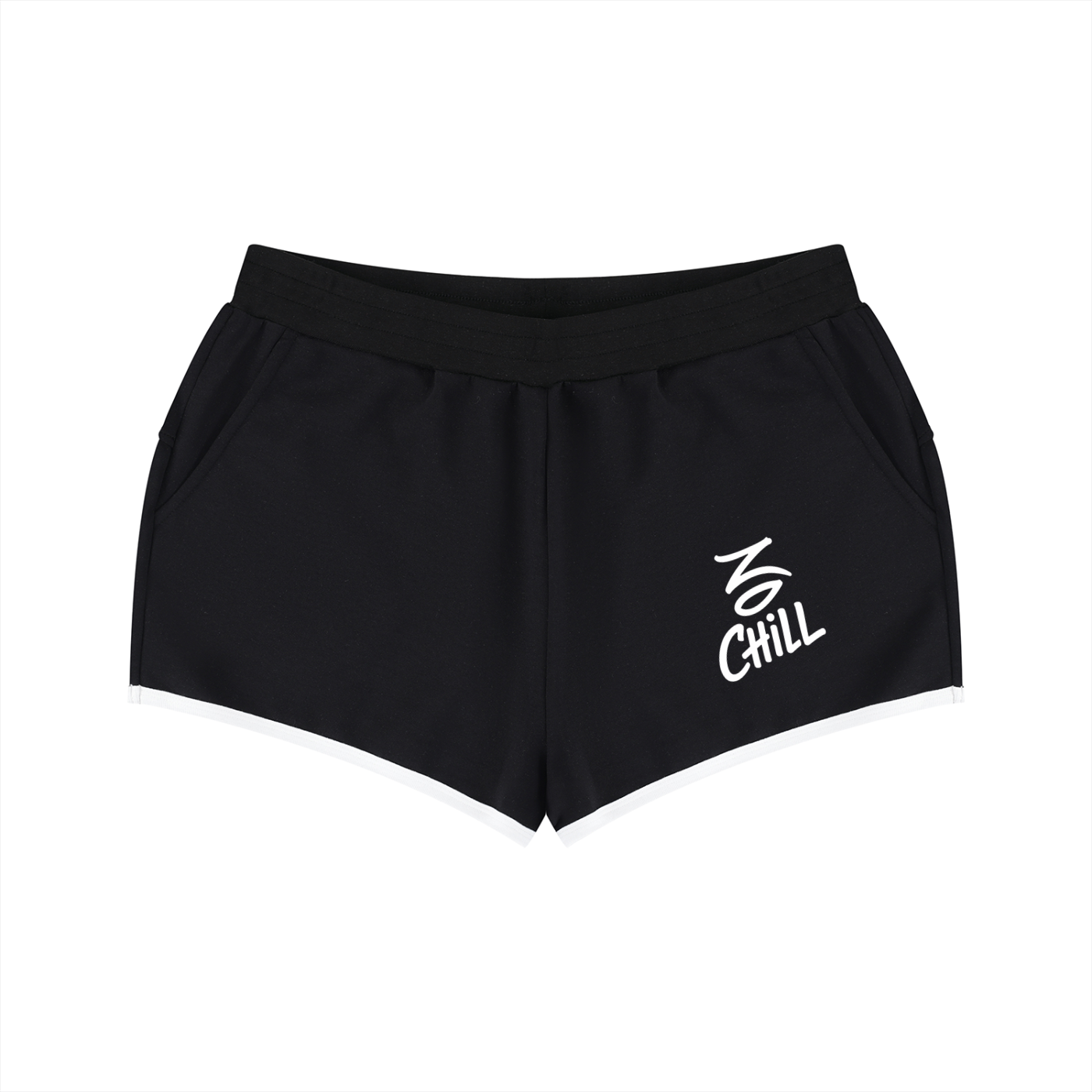 No Chill Women’s Retro Contrast Shorts