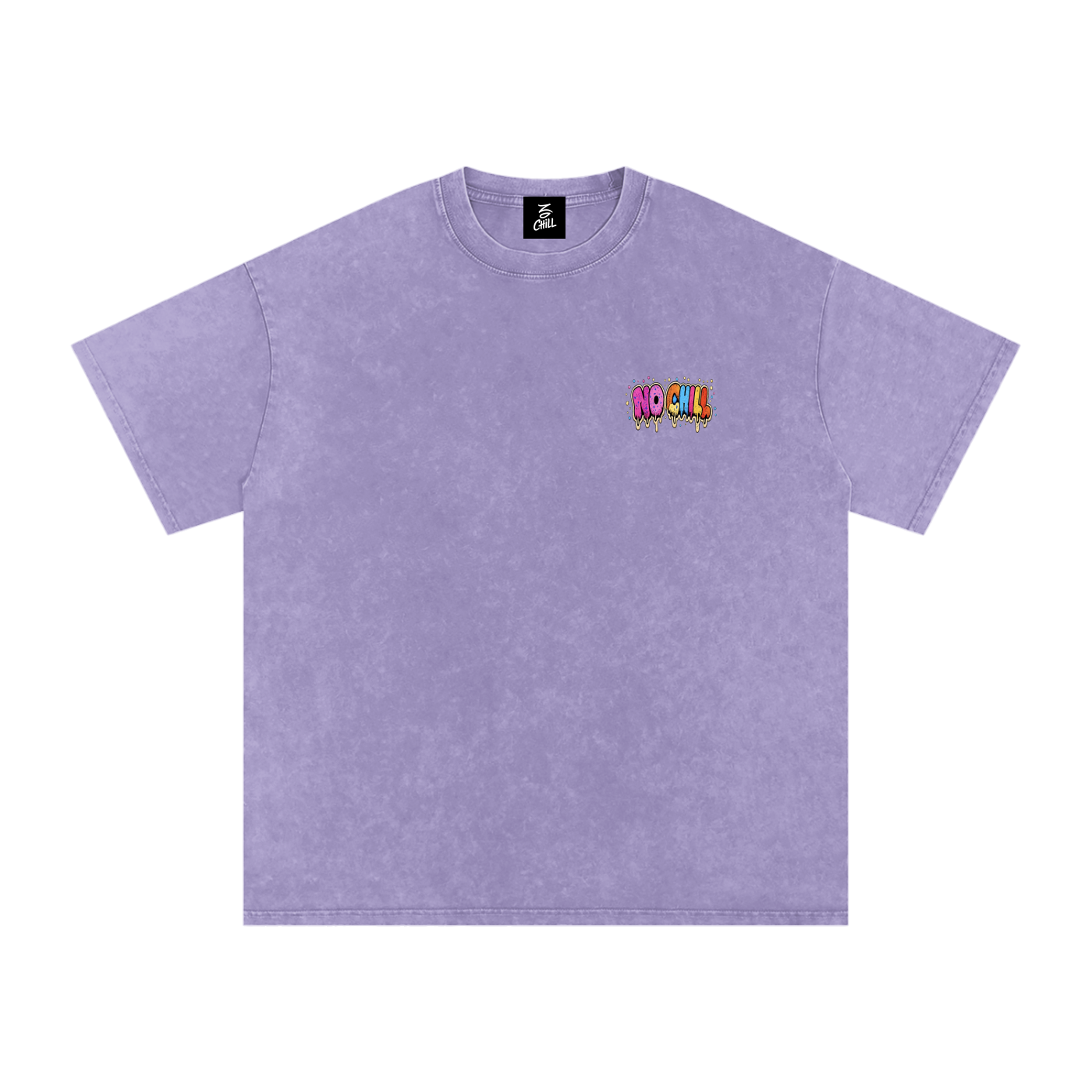 No Chill - Cold Summer Snow Wash Oversized Tee