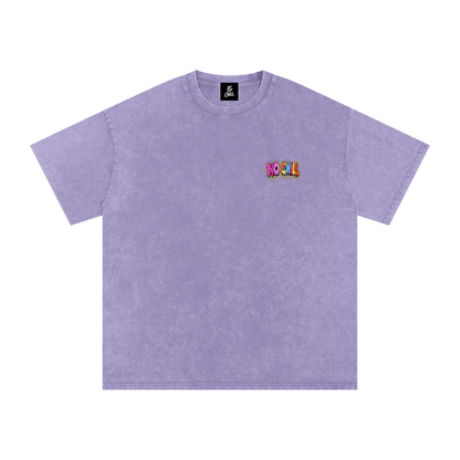 No Chill - Cold Summer Snow Wash Oversized Tee