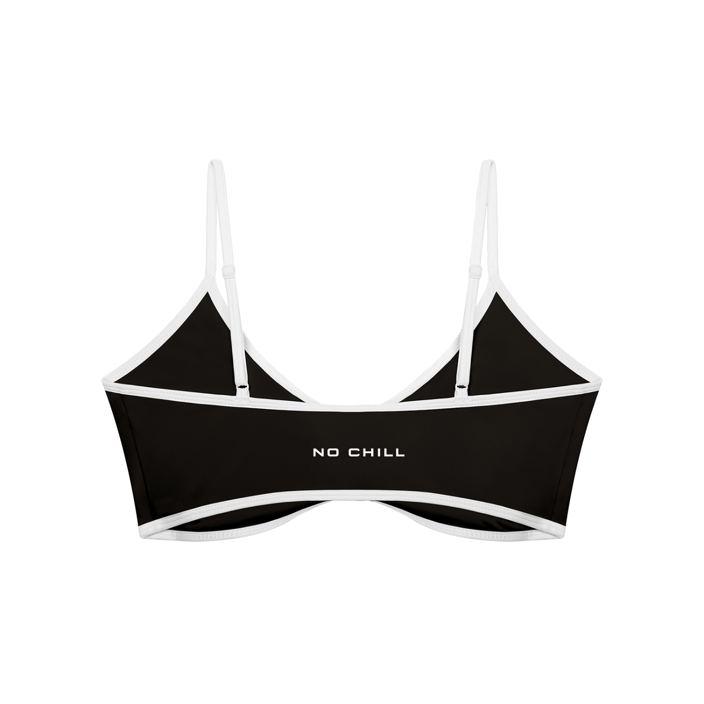No Chill Women’s Ruched V-Neck Sports Bra