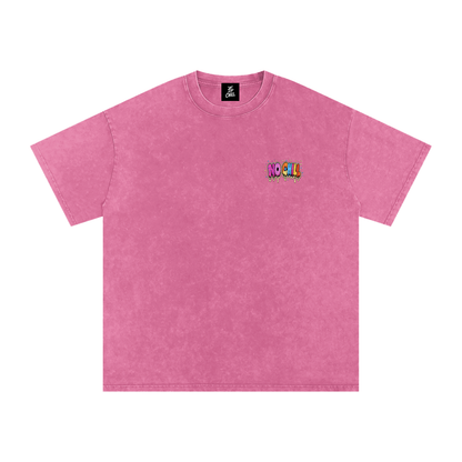 No Chill - Cold Summer Snow Wash Oversized Tee