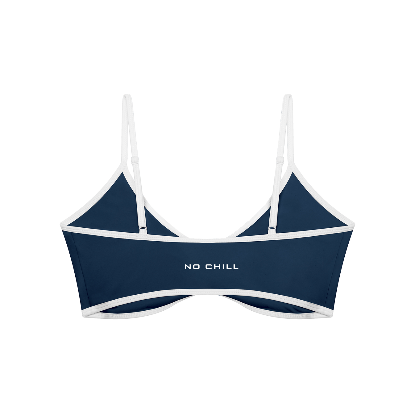No Chill Women’s Ruched V-Neck Sports Bra