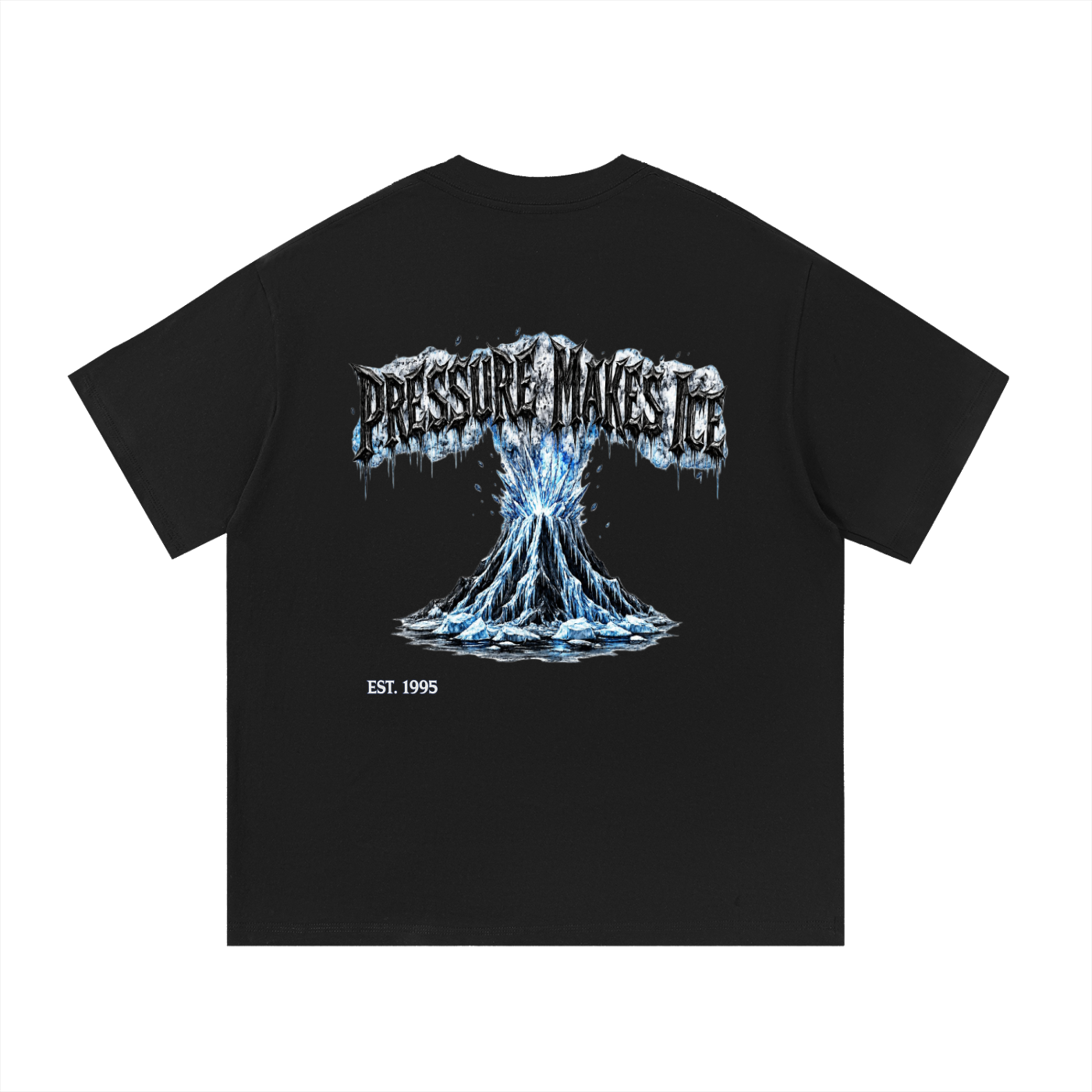 Pressure Makes Ice Graphic T-Shirt | No Chill Streetwear Tee